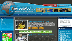 screenshot du site Brevesdefoot / Footanglais