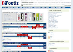 Footiz : comparateur de cotes