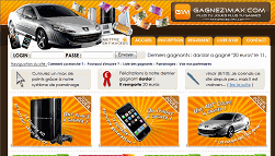 screenshot du site Gagner1Max