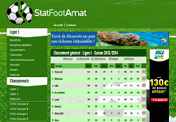 screenshot du site StatFootAmat