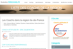 screenshot du site Evolution-Personnel.fr